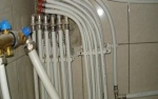 Трубы для водопровода в доме – утепление и схема